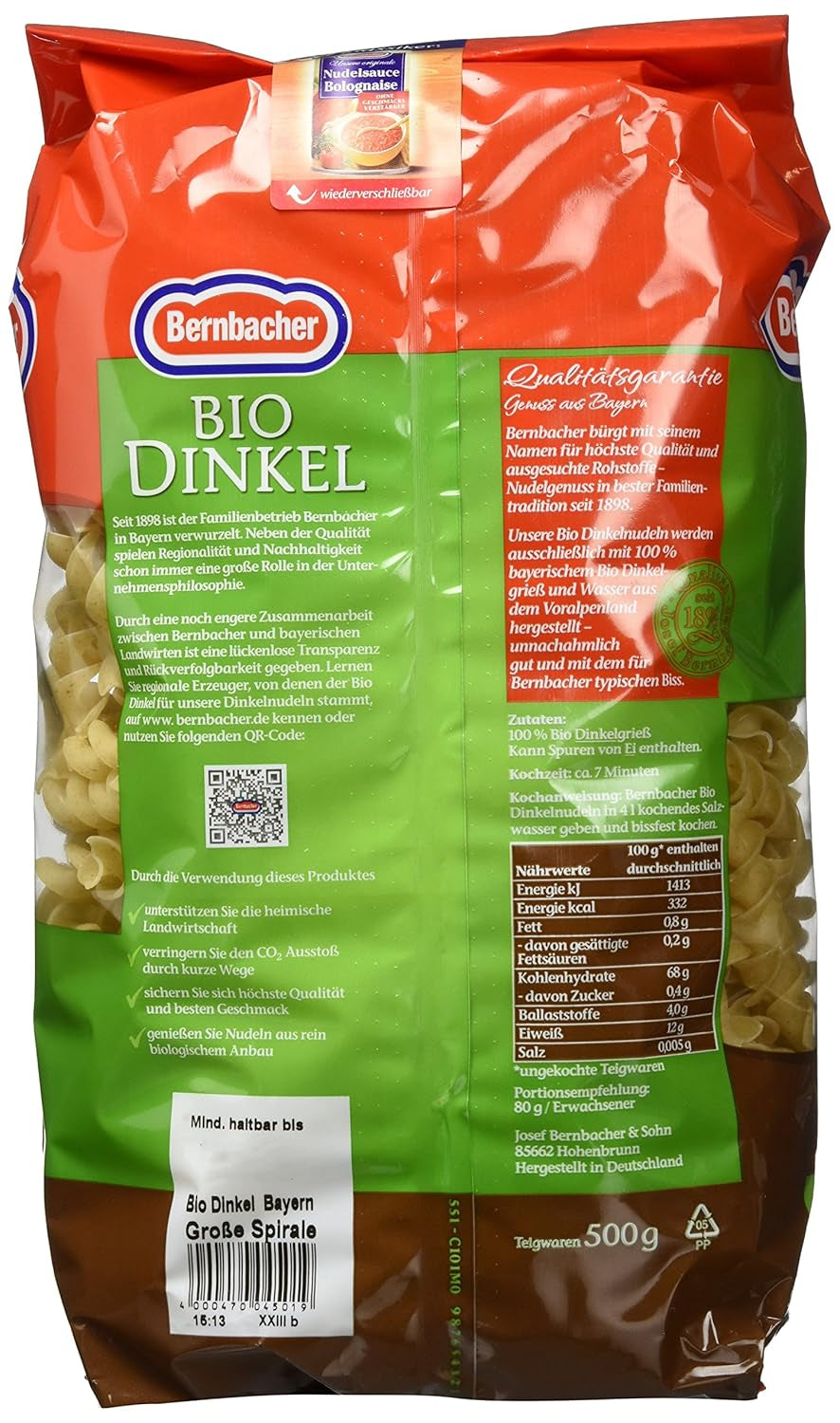 Organiczny Alac - Duża spirala (1 x 500 g)