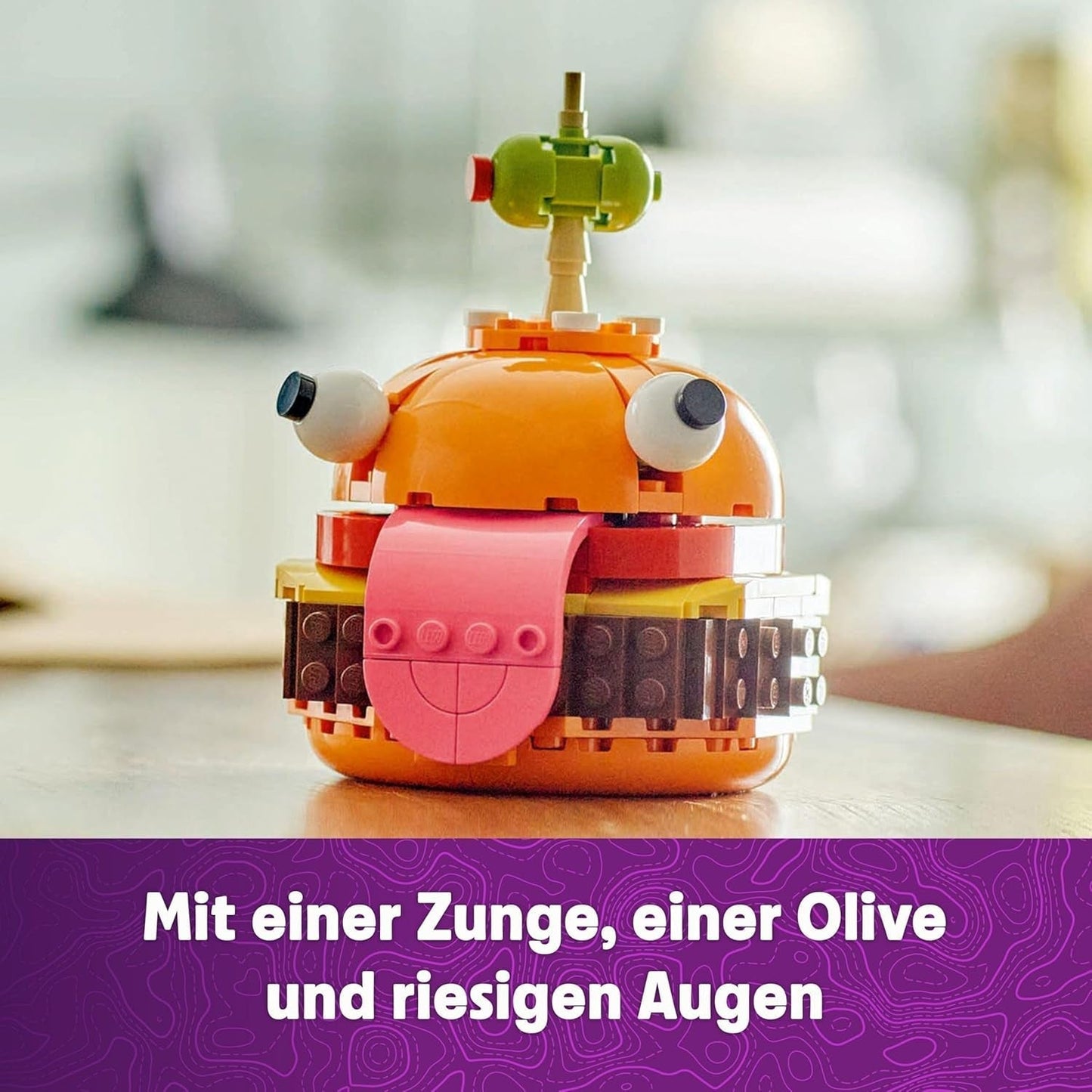 LEGO Fortnite Durrr Burger, zestaw do budowania gier wideo dla graczy w wieku 9+, model wystawowy, figurka kolekcjonerska, prezent dla dzieci, młodzieży i dorosłych, przedmiot kolekcjonerski 77070 Zestawy do budowania Kup w sklepie LEGO