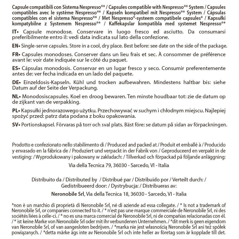 - Imbir - Kapselmaschinen - kompatybilny wyłącznie z NESPRESSO - 40 kaps