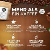 Premium Bio Kaffeebohnen 1000g, 100% Honduras Hochland Arabica Kaffeebohnen Bio - Köstlich, łagodna, säurearm - Bio Kaffee ganze Bohnen - Ideal als Kaffeebohnen Vollaautomat - 360° Rundum Ehrlich