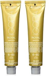 Igora Royal Absolute Age Blend Farba do włosów, 7-560 Średni złoty czekoladowy blond, 60ml Naty Shop Farba do włosów 6-60 Ciemny blond czekolada naturalna 60ml (2 sztuki w zestawie)