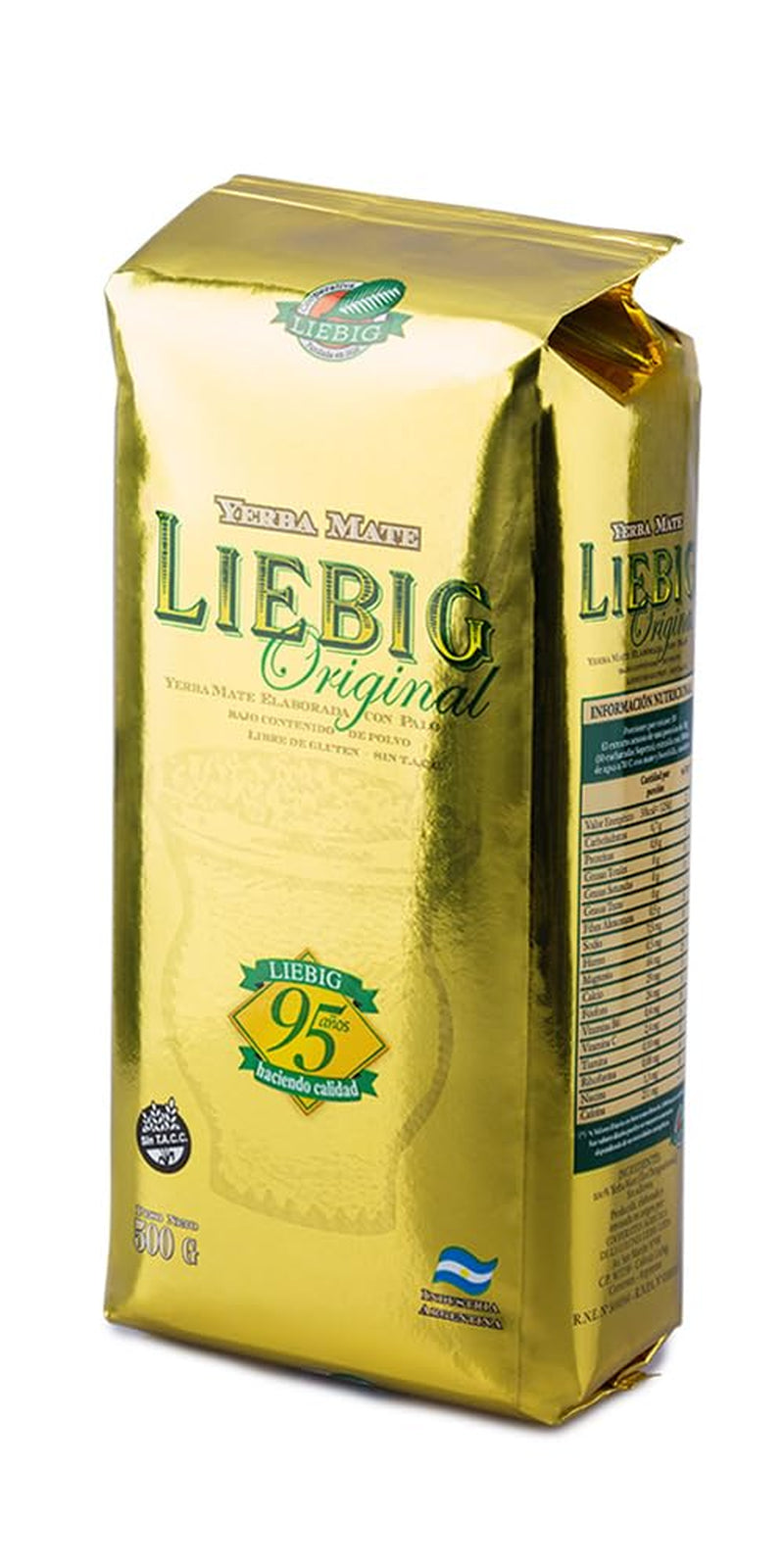 Liebig Original 500G - Herbata Mate z Argentyny z kawałkami łodyg