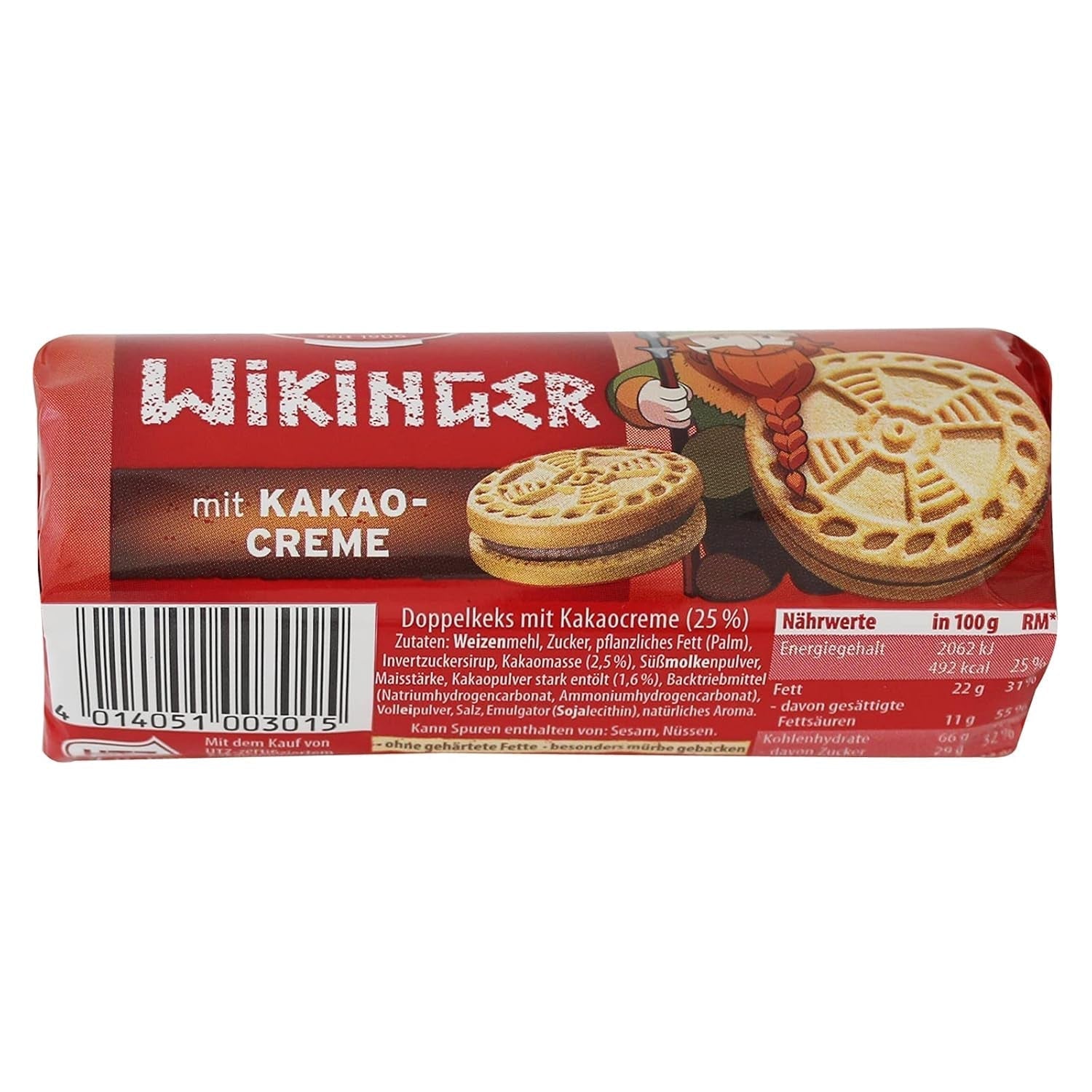 Wiking z kremem kakaowym, 85 g