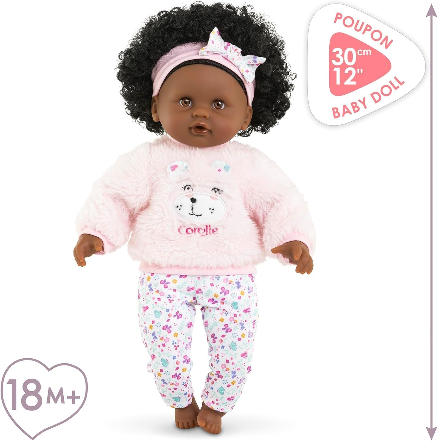 Corolle - Moja pierwsza laleczka bobas, Baby Calin Caroline, 30 cm, od 18 miesięcy, 9000100820