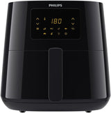 Philips 3000Er Airfryer XL - Technologia Rapid Air, smażenie do 90% mniej tłuszczu, pojemność 1,2 kg, 6,2 litra, ekran dotykowy Urządzenia Naty Shop Schwarz Brak połączenia bezprzewodowego 6,2 L