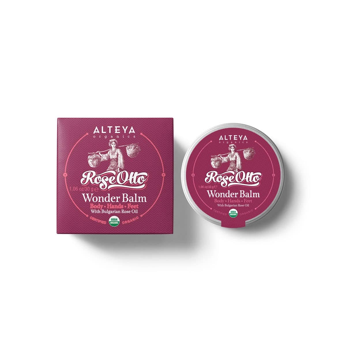 Alteya Organiczny balsam cud różany 30 g Sklep z kosmetykami i urodą Naty