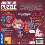 KOSMOS 684853 Puzzle przygodowe Den Tiefen Des Vulkans, 258 elementów, interaktywne puzzle przygodowe dla dzieci w wieku 8+, odkryj historię przygodową z każdym elementem układanki Puzzle Naty Shop