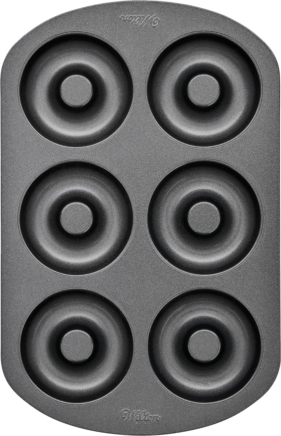 Wilton Donut-Backform Mit 12 Mulden Donutform, Hochwertige Donut Backform Mit Antihaftbeschichtung Für 12 Mini-Donuts, Spülmaschinenfest Formy i blachy do pieczenia Naty Shop L