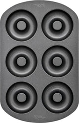 Wilton Donut-Backform Mit 12 Mulden Donutform, Hochwertige Donut Backform Mit Antihaftbeschichtung Für 12 Mini-Donuts, Spülmaschinenfest Formy i blachy do pieczenia Naty Shop L