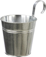 Garnek Dehnera z uchwytem, ​​Ø 14 cm, wysokość 14 cm, cynk, srebro