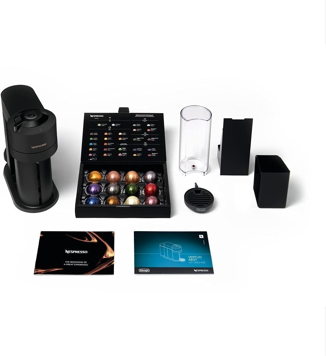 Ekspres do kawy Nespresso De'Longhi Vertuo Next, ENV120.BM, czarny mat