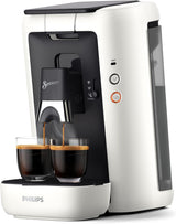 Ekspres na kapsułki PHILIPS Senseo Maestro — technologia Intense Plus, wysokiej jakości espresso, ekologiczna konstrukcja, zbiornik na wodę o pojemności 1,2 l, funkcja notatki, wskaźnik usuwania kamienia (CSA260/60)