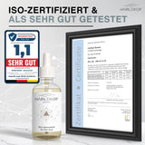 Hairlexier Hair Growth Remedy dla kobiet - Olejek do włosów rozmarynowy, Olejek rycynowy Olejek do włosów, Olejek lawendowy, Naturalne serum do włosów przeciw rozproszonemu wypadaniu włosów, Wspomaga wzrost włosów, Wegańskie i organiczne + Zeszyt ćwiczeń Pielęgnacja włosów Naty Shop
