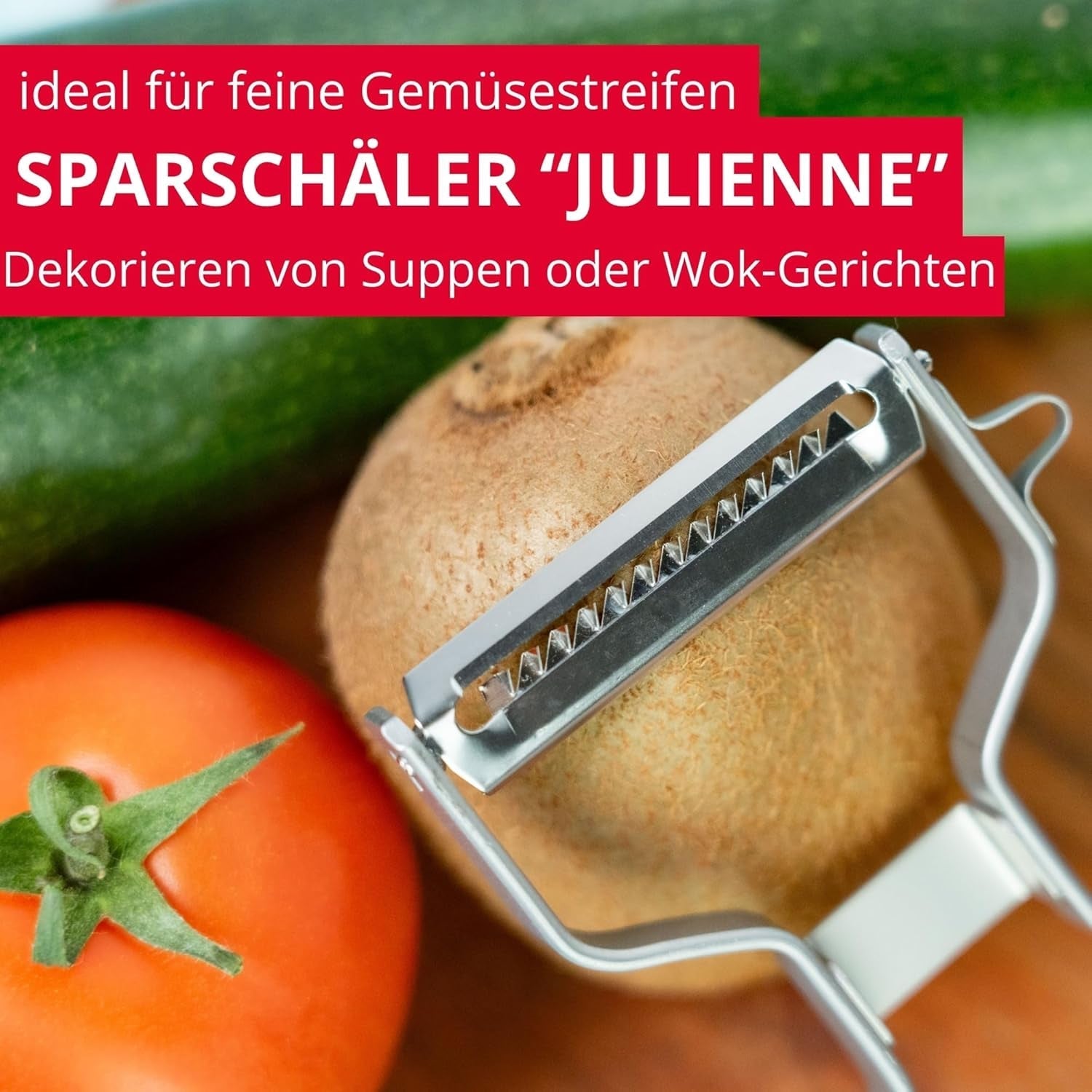 Obieraczka Westmark Julienne, Obieraczka ze stali nierdzewnej Naty Shop