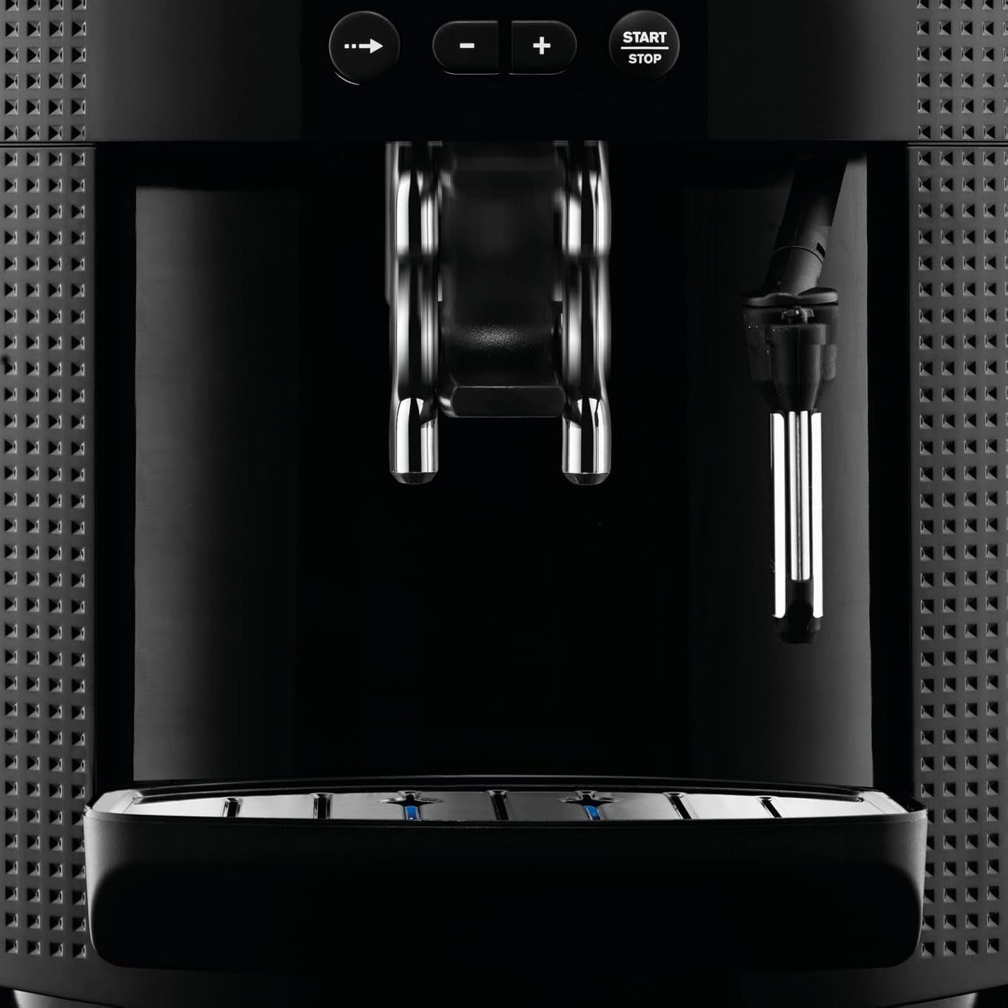 Ekspres do espresso Krups Roma EA81M8 1,7 l, 3 ustawienia temperatury, 3 tekstury kawy mielonej, czarny