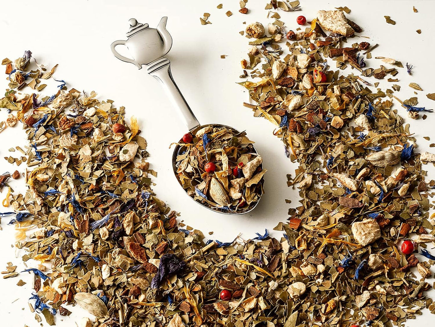 VITSTORM® Slim Tea Kardamon – BIO Herbata Yerba Mate – Herbata oczyszczająca i moczopędna – 100G