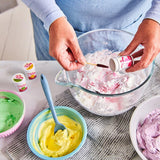 Funcakes Paste Colorants Zestaw barwników spożywczych, 8 sztuk: Skoncentrowany barwnik spożywczy do ciasta, kremu, kremówki, marcepanu, ciasta, pasty modelarskiej i pasty kwiatowej. Halal.