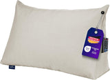 Poduszka do czytania Traumnacht Cosy Back Cushion, 70 x 40 cm ciemnoszara, zdejmowany i nadający się do prania pokrowiec wykonany w 100% z poliestru, praktyczna kieszeń boczna, certyfikat Oeko-Tex, wyprodukowana zgodnie z niemieckimi standardami jakości