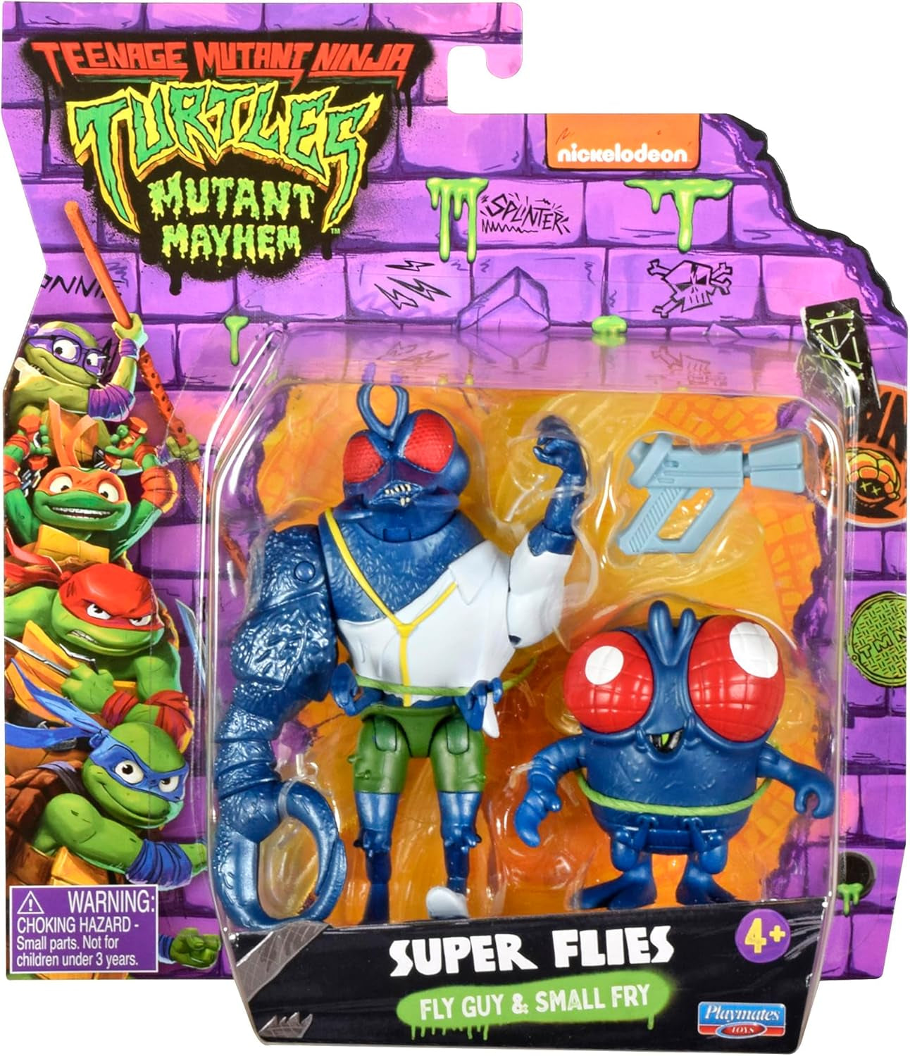MŁODZIEŻOWE ŻÓŁWIE NINJA - Podstawowa figurka Ray Filet Figurki Naty Shop Fly Guy Small Fly