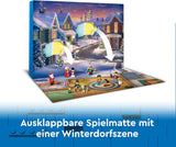 LEGO City Kalendarz adwentowy 2024, prezent adwentowy dla dzieci od 5 lat, 24 niespodzianki, minifigurki w świątecznych kombinezonach, Święty Mikołaj i Pani Święty Mikołaj, prezent na Boże Narodzenie 60436 Zestawy do budowania Besuche den LEGO-Store