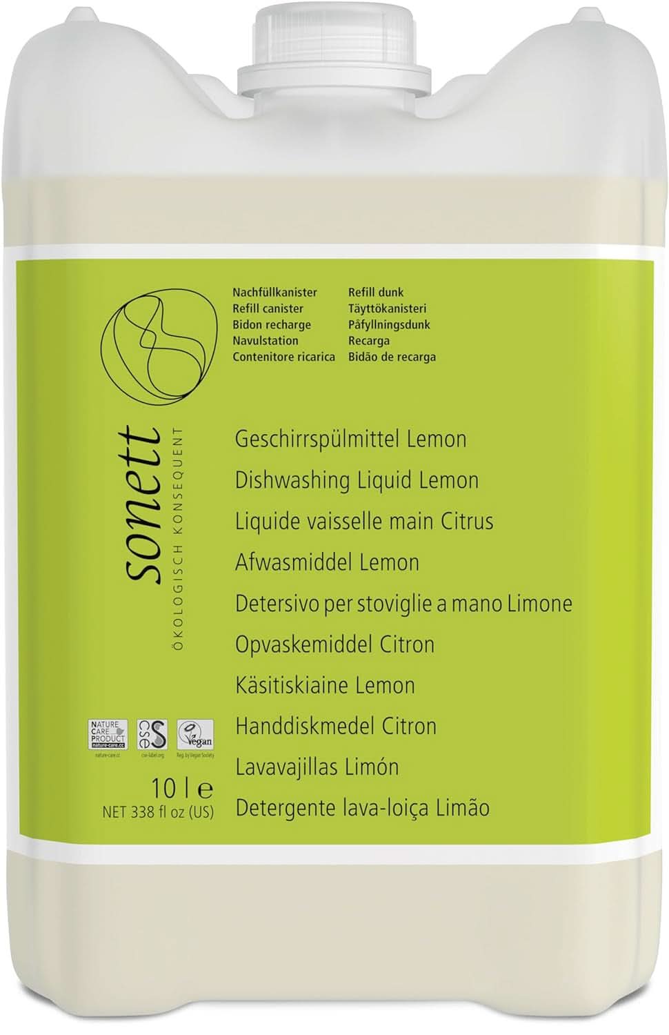 Płyn do mycia naczyń Sonett Lemon Detergenty kuchenne Naty Shop