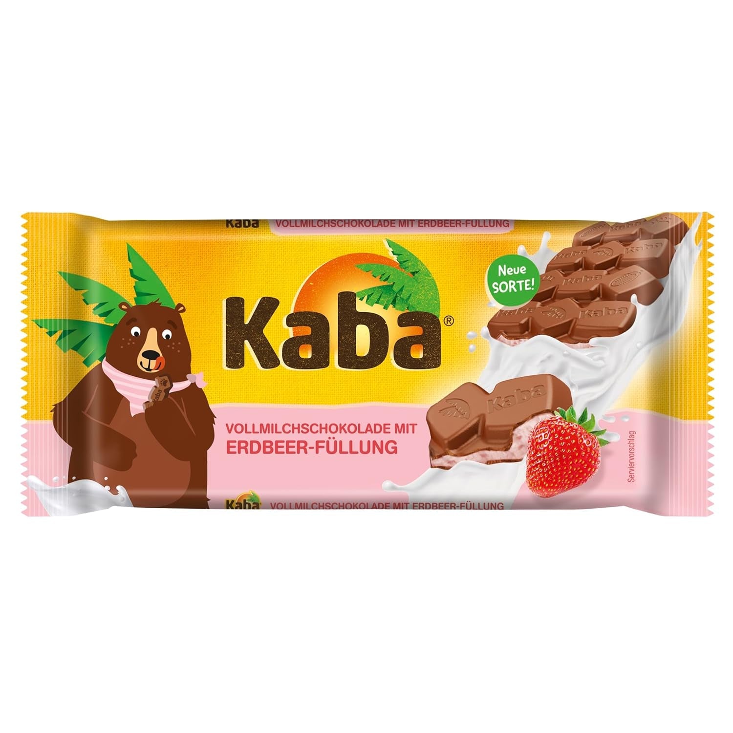 Kaba czekolada pełnomleczna i śmietankowa, tabliczka czekolady z nadzieniem, tabliczka 90g, rozpływająca się w ustach czekolada z lekką śmietanką mleczną i oryginalnym smakiem Kaba