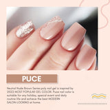 Makartt Poly Nail Extension Gel - Akrylowy żel przedłużający, Żel wzmacniający paznokcie, Ozdoba do paznokci, 50ml (fioletowy)