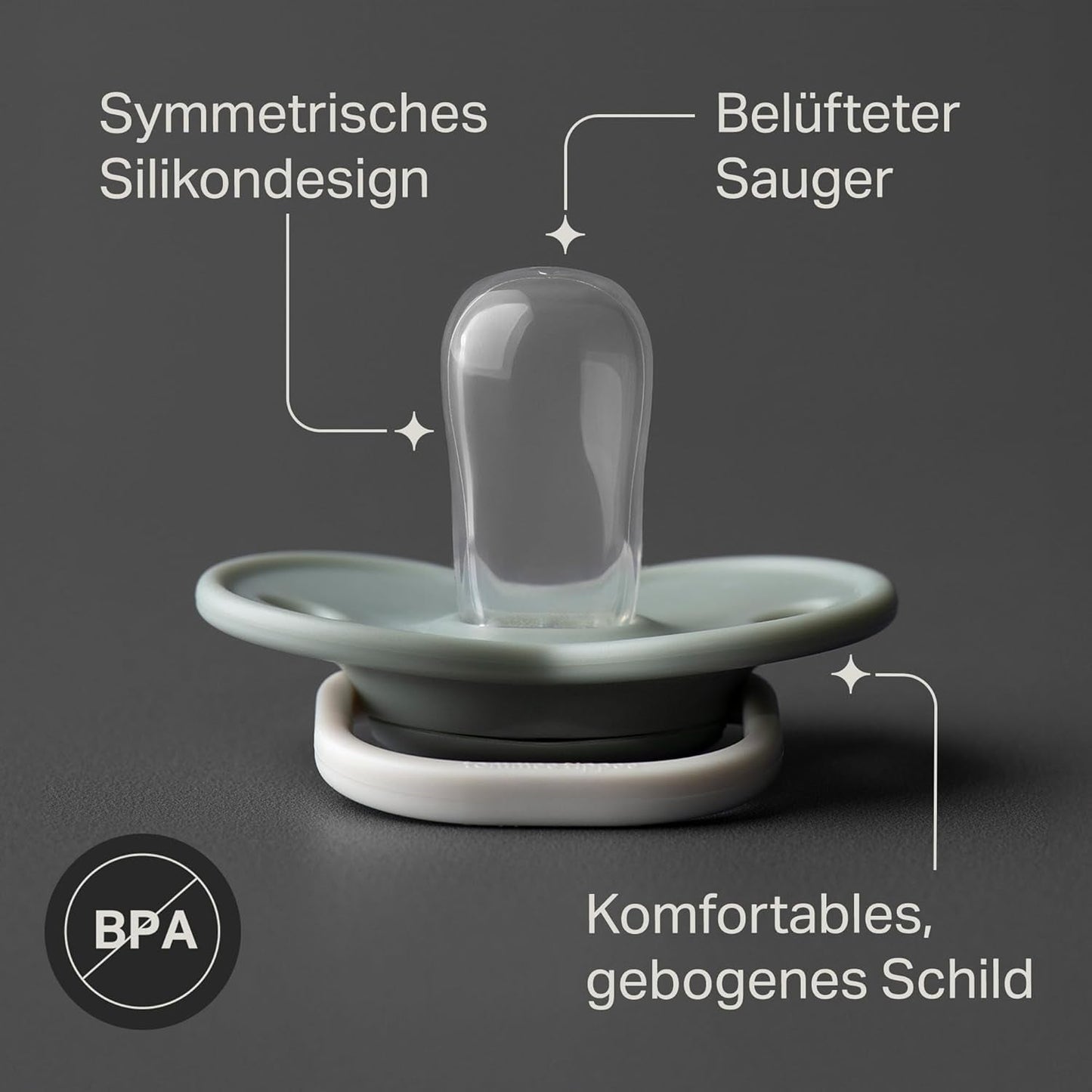 Smoczki Tommee Tippee Anytime, 0-6 miesięcy, opakowanie 6 symetrycznych smoczków, bez BPA
