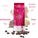 Caffè Organic Espresso Ziarna 250g - 100% Organiczne - Palone na Sycylii - Wielowiekowa, ręcznie robiona metoda palenia - Wysokiej jakości ziarna espresso do w pełni automatycznych ekspresów i kolby