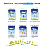 Humana SL Expert, od urodzenia, specjalna formuła na nietolerancję mleka krowiego spowodowaną nietolerancją laktozy, galaktozemią lub alergią na białko mleka krowiego, dla niemowląt i małych dzieci, 600g