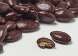 Landgarten Organiczne pestki dyni w ciemnej czekoladzie - Wegańska przekąska czekoladowa z pieczonymi pestkami dyni - źródło magnezu - 1 x 50g