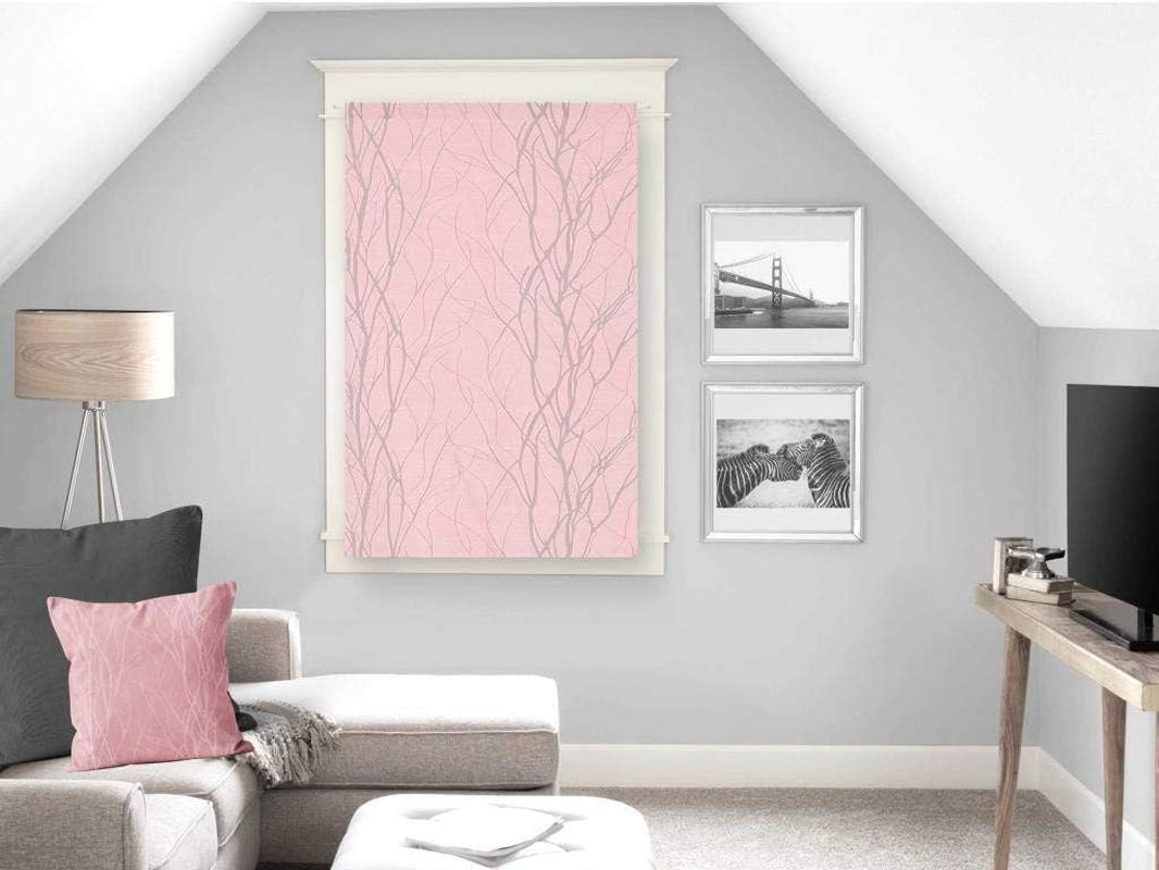 Soleil D'Ocre Liane Bise-Bise, poliester, biały, 70 x 200 cm Kołdry i kołdry Naty Shop Różowy wys. 90 x szer. 60 cm (opakowanie 1 szt.)
