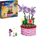 LEGO® Disney Encanto Doniczka Isabelli, zestaw dla dzieci z zabawkową orchideą do zbudowania, dekoracyjny zestaw do budowania z minilaleczką z postaciami filmowymi, pomysł na prezent dla dziewcząt i chłopców od 9 lat 43237 Zestawy do budowania Beuche den LEGO-Store Single