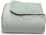 Foppapedretti Notte & Natura Petals kołdra z piaskiem, kołdra na łóżko pojedyncze, 100% bawełna, wyprodukowana we Włoszech Kołdry i kołdry Naty Shop Sage z płatkami Łóżko pojedyncze
