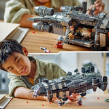 LEGO Star Wars: Skeleton Crew Onyx Cinder, zabawka ze statkiem kosmicznym do zbudowania i kolekcjonerska dla chłopców i dziewcząt z 5 postaciami, pomysł na prezent dla fanów od 10 lat 75374 Zestawy do budowania Besuche den LEGO-Store