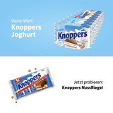 Jogurt – 4 x 200 g – Plasterki wafla nadziewane kremem jogurtowo-nugatowym, orzechami laskowymi i kakao