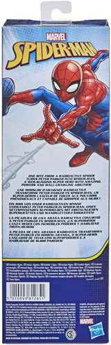 Marvel Titan Hero Series Spider-Man Figurka Superbohater o wysokości 30 cm z ruchomymi kończynami Kompatybilna z innymi zabawkami Spider-Mana Dla dzieci 5+ Figurki Naty Shop