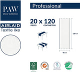 PAW - Bieżnik Airlaid (40 cm X 24 M) I Dekoracje stołu na komunię, bierzmowanie, ślub, rocznicę, przyjęcie w ogrodzie, chrzciny I Dekoracje stołu Elegancka wstążka na stół - Gałązka wierzby I Gałązka wierzby