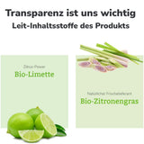 Lavera, Odświeżający żel pod prysznic z organiczną limonką, 250 ml Prysznic i kąpiel Naty Shop
