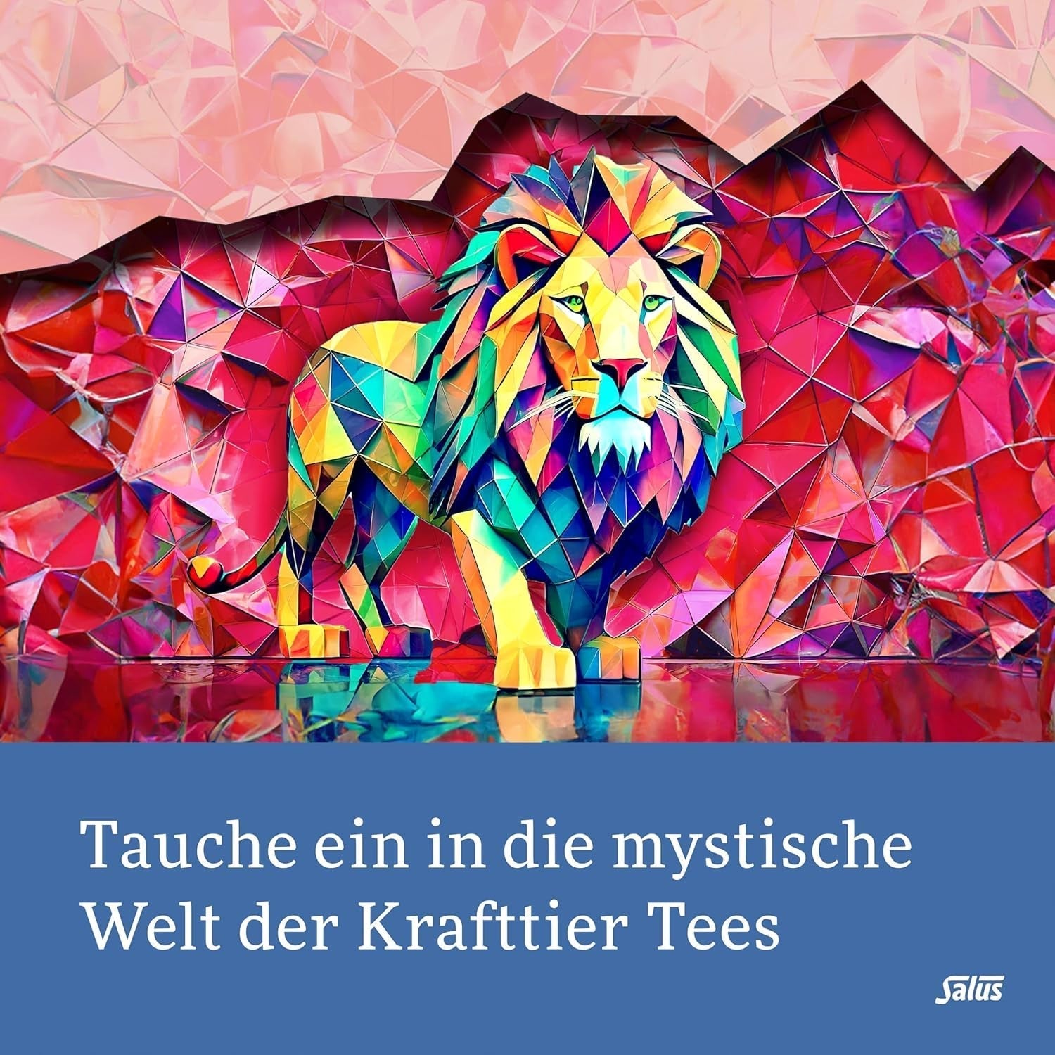 Salus - Herbata Krafttier - The Quiet Cat - 1X 15 torebek filtrujących (28,5g) - Herbata miętowo-ziołowa z ashwagandhą - Organiczna