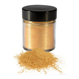 Günthart Backdecor Gold Powder - brokat jadalny, proszek do barwienia żywności, brokat do napojów - mały brokat ze złotym pyłem dla miłośników pieczenia, 1 opakowanie (1 x 7g)
