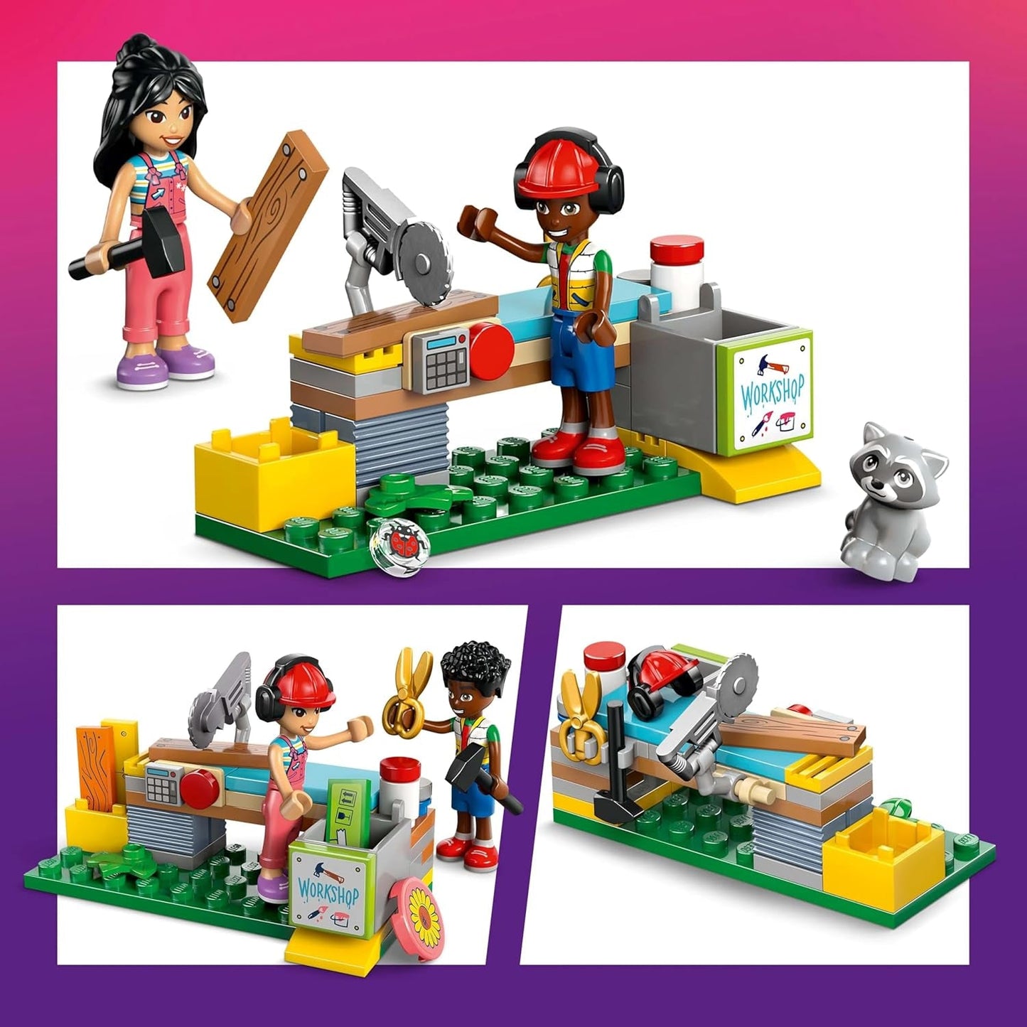 LEGO Friends Domek na drzewie Zestaw do budowania i odgrywania ról Domek dla dziewczynek Zestaw dla 8-latków z 4 minifigurkami postaci i 2 figurkami zwierząt Pomysł na prezent dla dzieci 42652 Zestawy do budowania Besuche den LEGO-Store