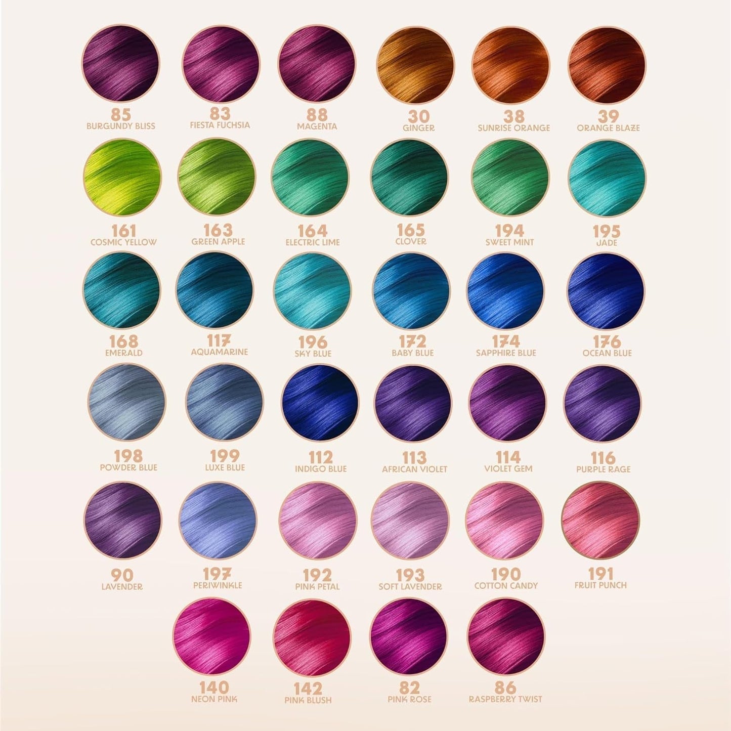 Coloure Purple Rage 4Oz, 118,3 ml (opakowanie 1 szt.) Farba do włosów Naty Shop
