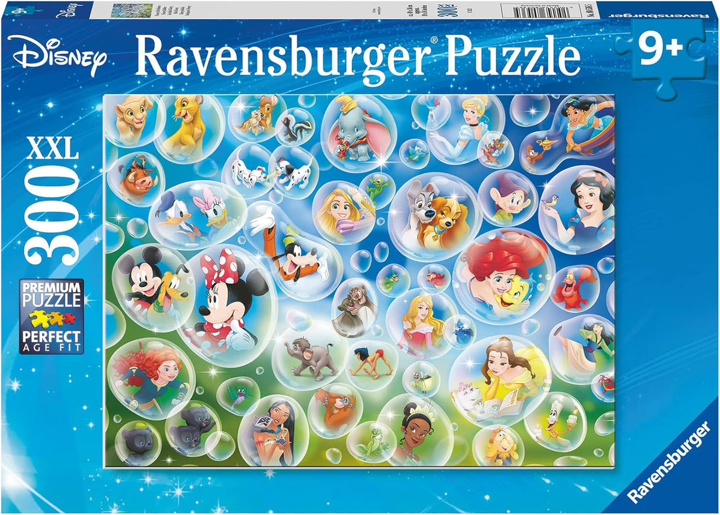 Ravensburger Puzzle 80536 - Bańki mydlane Disneya, 300 elementów Puzzle dla fanów Disneya w wieku 9+ Puzzle Naty Shop Domyślny tytuł
