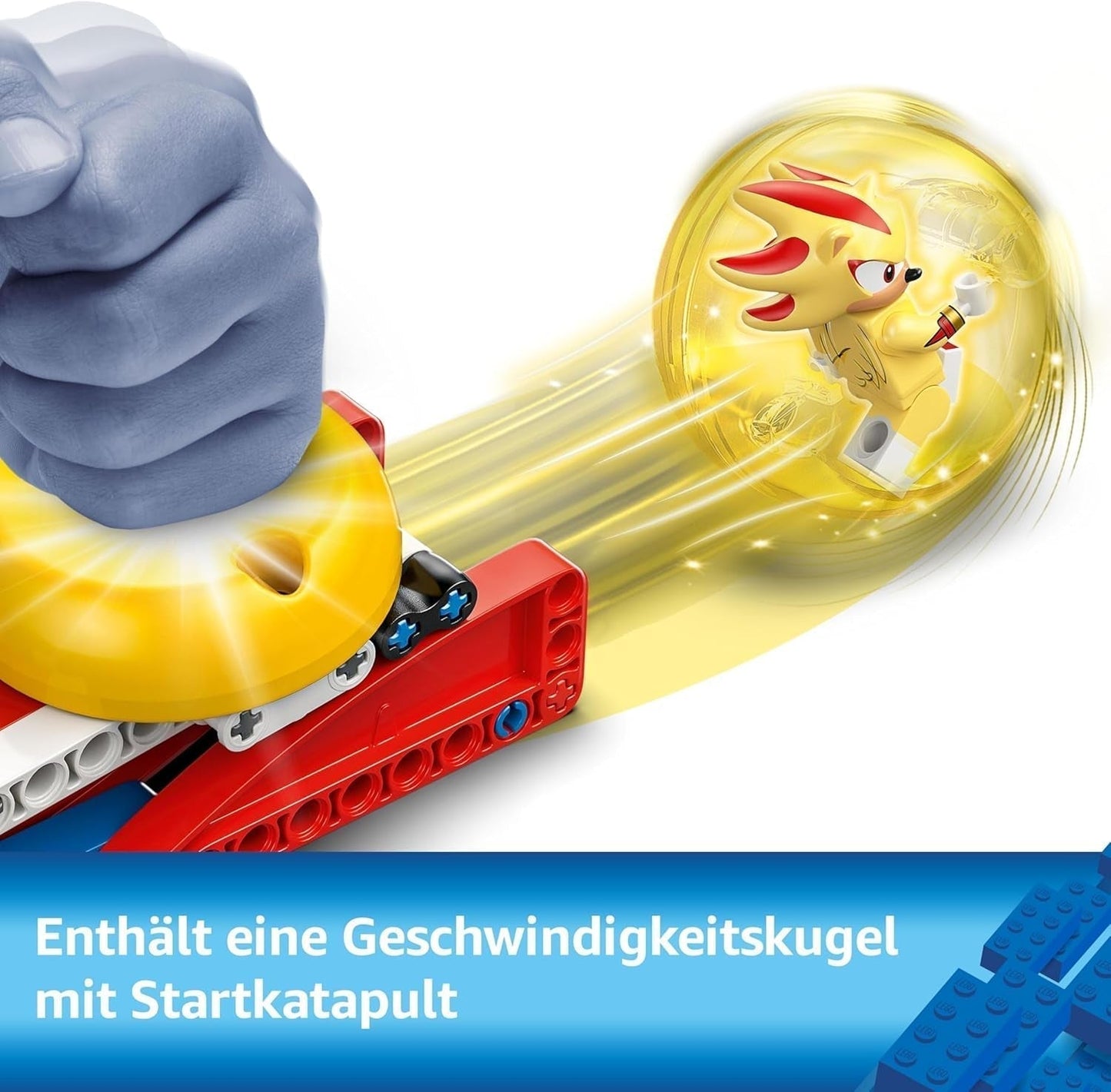 LEGO Sonic the Hedgehog Super Shadow kontra. Biolizard, zabawka dla graczy, prezent dla chłopców i dziewcząt, kolekcjonerski zestaw dla dzieci i fanów gier wideo z figurkami 77003 Zestawy do budowania Besuche den LEGO-Store