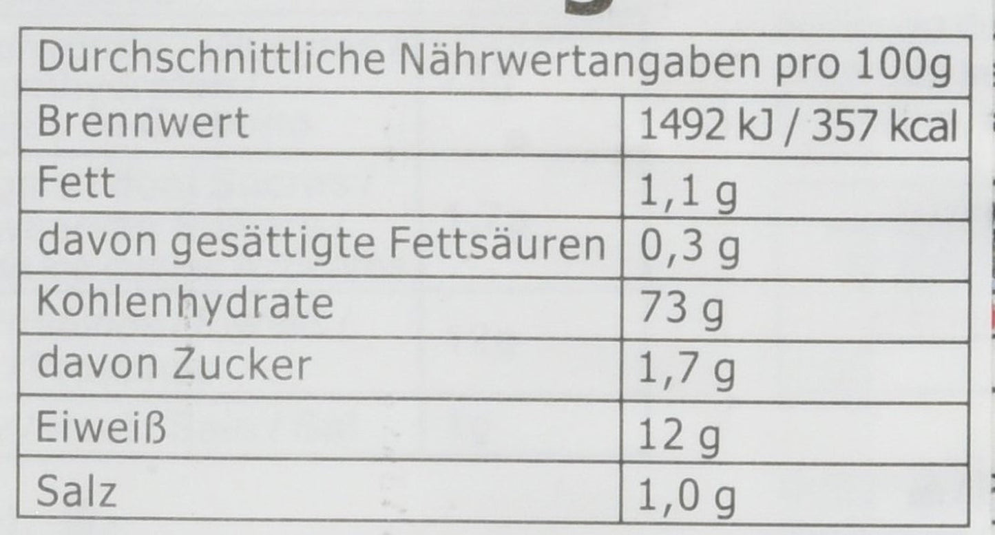 Makaron pszenny (Qingtian), opakowanie 6 sztuk (6 opakowań x 400g)