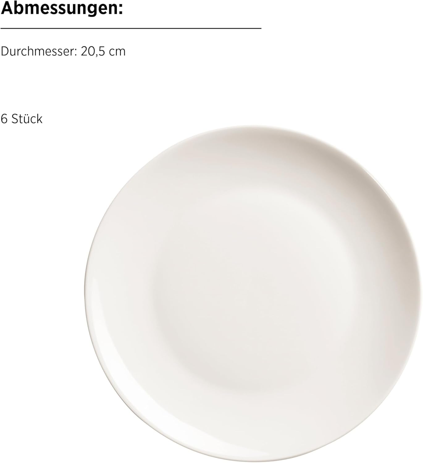 MĘSER 934105 Seria Belmira, Klasyczny zestaw do kawy na 6, 18-częściowy zestaw do kawy, ponadczasowy, elegancki, delikatny, porcelana, biały
