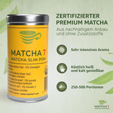 ® Ceremonial Matcha Powder X Granat 100G [Wspomaga odchudzanie i metabolizm] - Herbata zielona dla aktywnego i zdrowego trybu życia - Herbata zielona bez dodatków (czysta i naturalna)