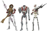Star Wars Black Series Magna Raider, Super Battle Droid, Jedi Battle Droid: Survivor Figurki w zestawie 3 sztuk, skala 15 cm Figurki Naty Shop Domyślny tytuł