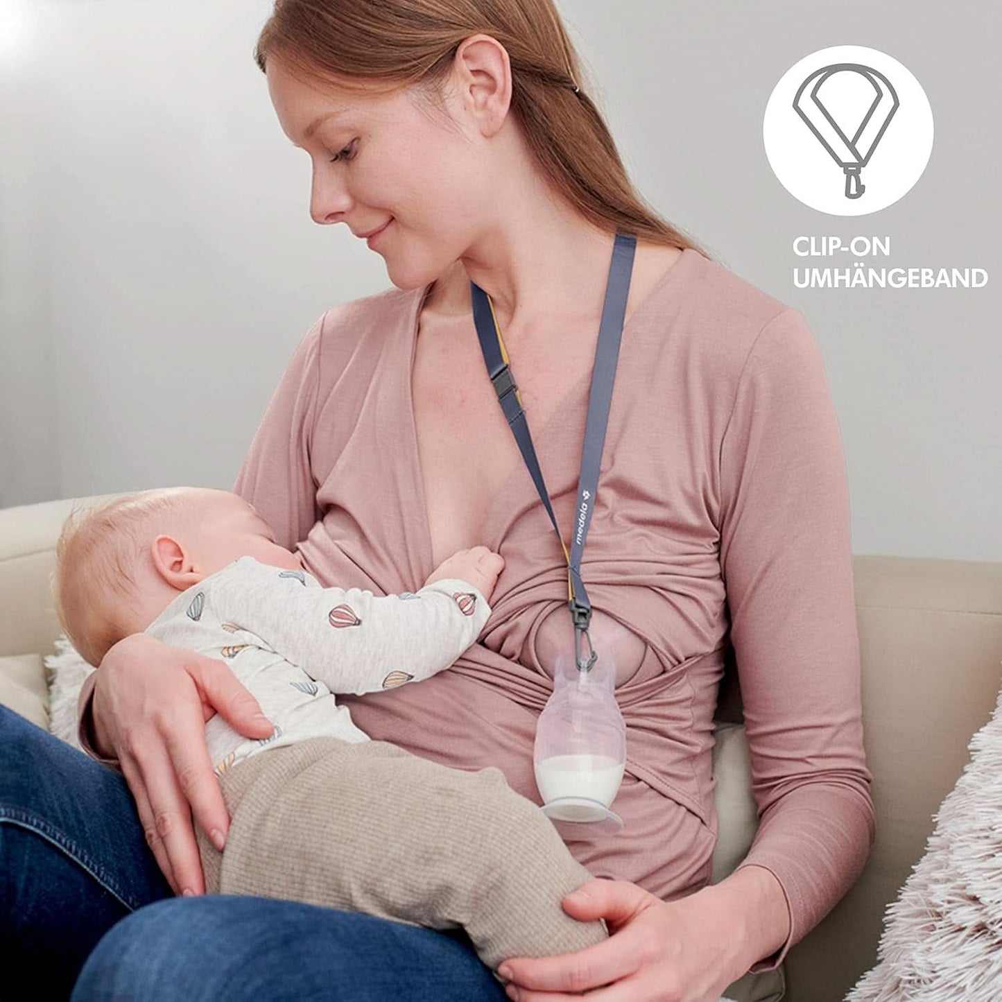 Medela Pojemnik na mleko matki wykonany z silikonu Artykuły spożywcze i do karmienia piersią Sklep Bebe Naty